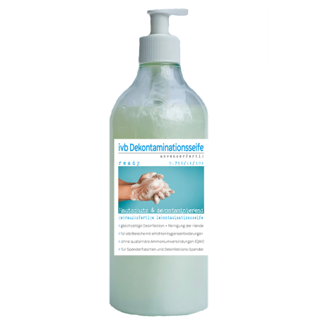 ivb Desinfektionsseife hochwertige Seife zur Pflege und Hygiene mit Desinfektion als Dekontaminationsseife