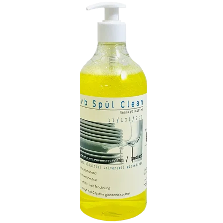 Spül Clean – Handspülmittel in Spenderflasche.