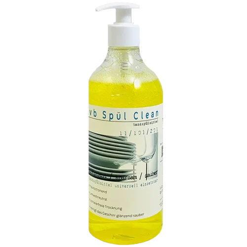 Spül Clean – Handspülmittel in Spenderflasche.