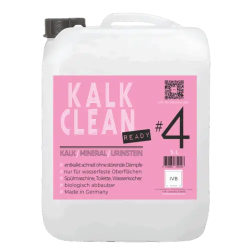 Kalk Clean ready - Nachfüllkanister 5l Kalkreininger / WC Reiniger zur Verwendung mit Sprühflaschen.