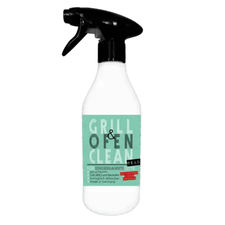 Grill & Ofen Clean ready – Grill und Backofen reinigen von eingebrannten Fette.