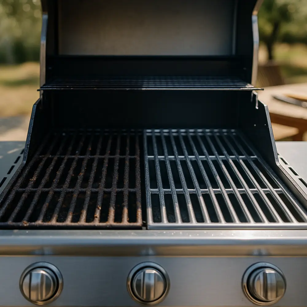 Grillrost reinigen Gusseisen - ivb Grill & Ofen Clean