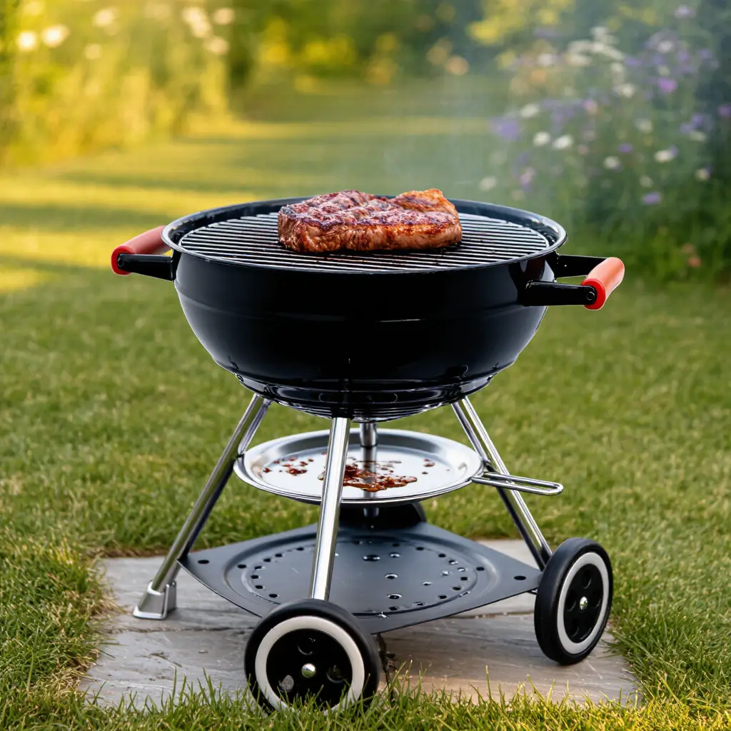 Kugelgrill reinigen Schritt für Schritt - mit ivb Grill Set