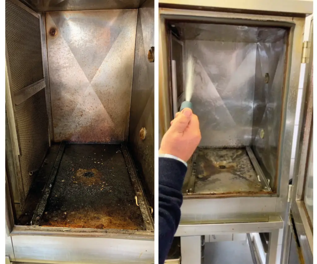 Kombidämpfer reinigen leicht - Grill Clean