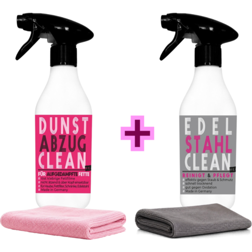 Dunstabzug Set - entfetten & polieren